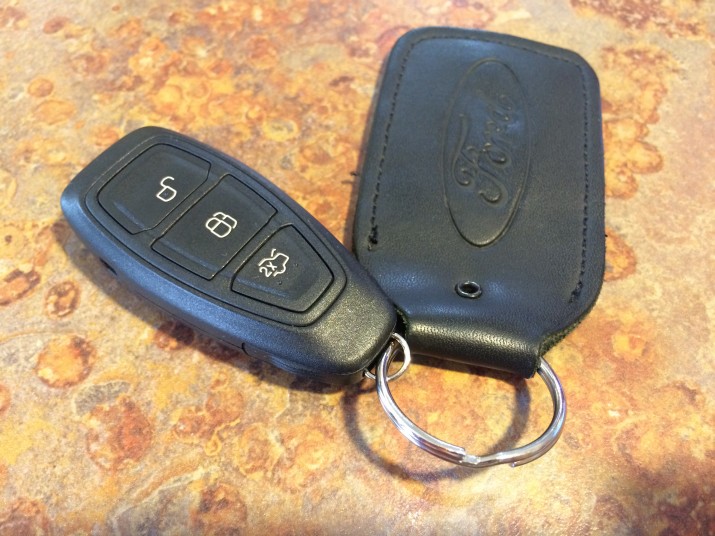 The Ford Focus ST comes with a smart key to auto unlock doors and link up to a push button start.