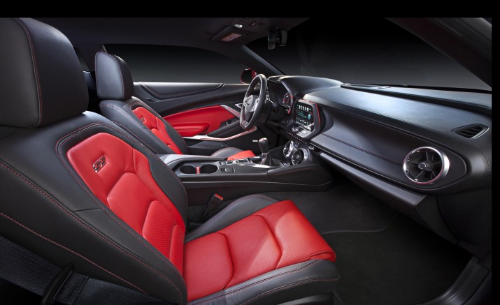 Look inside the new 2016 Camaro.